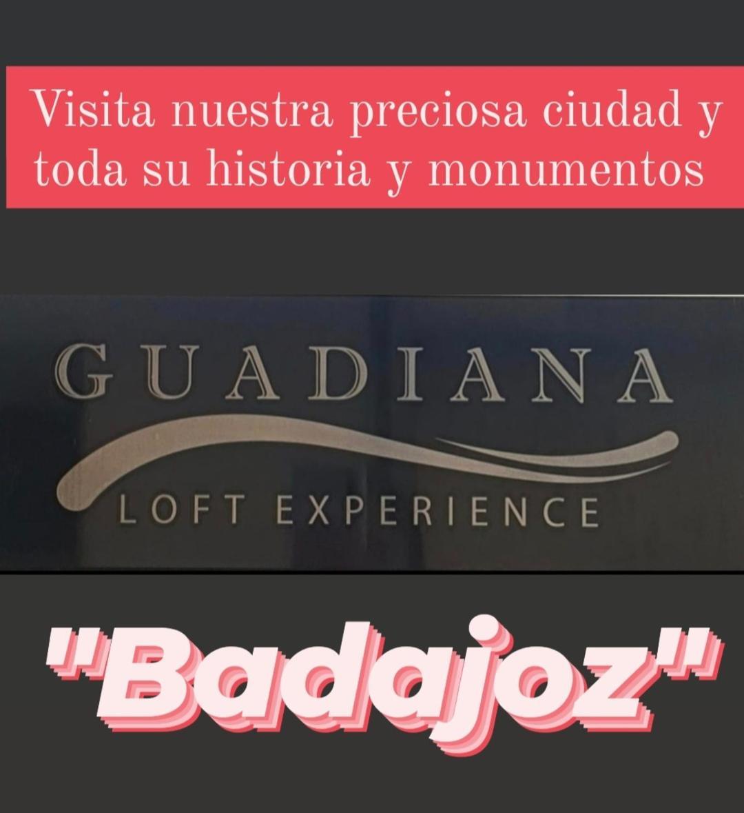 Apartamento Turistico Guadiana Loft Experience Dalia Badajoz Exterior foto